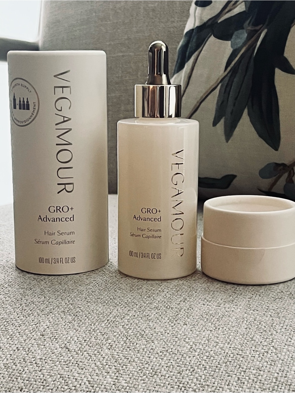 Vegamour GRO+ Advanced Hair Serum —  100 ml- 3 month supply